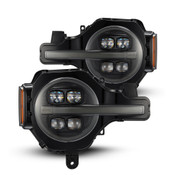 21-23 Ford Bronco NOVA-Series LED Projector Headlights Alpha-black