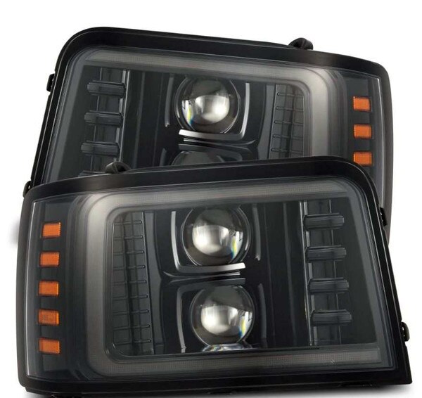 Projector Headlights Alpha Black - AlphaRex - 880267
