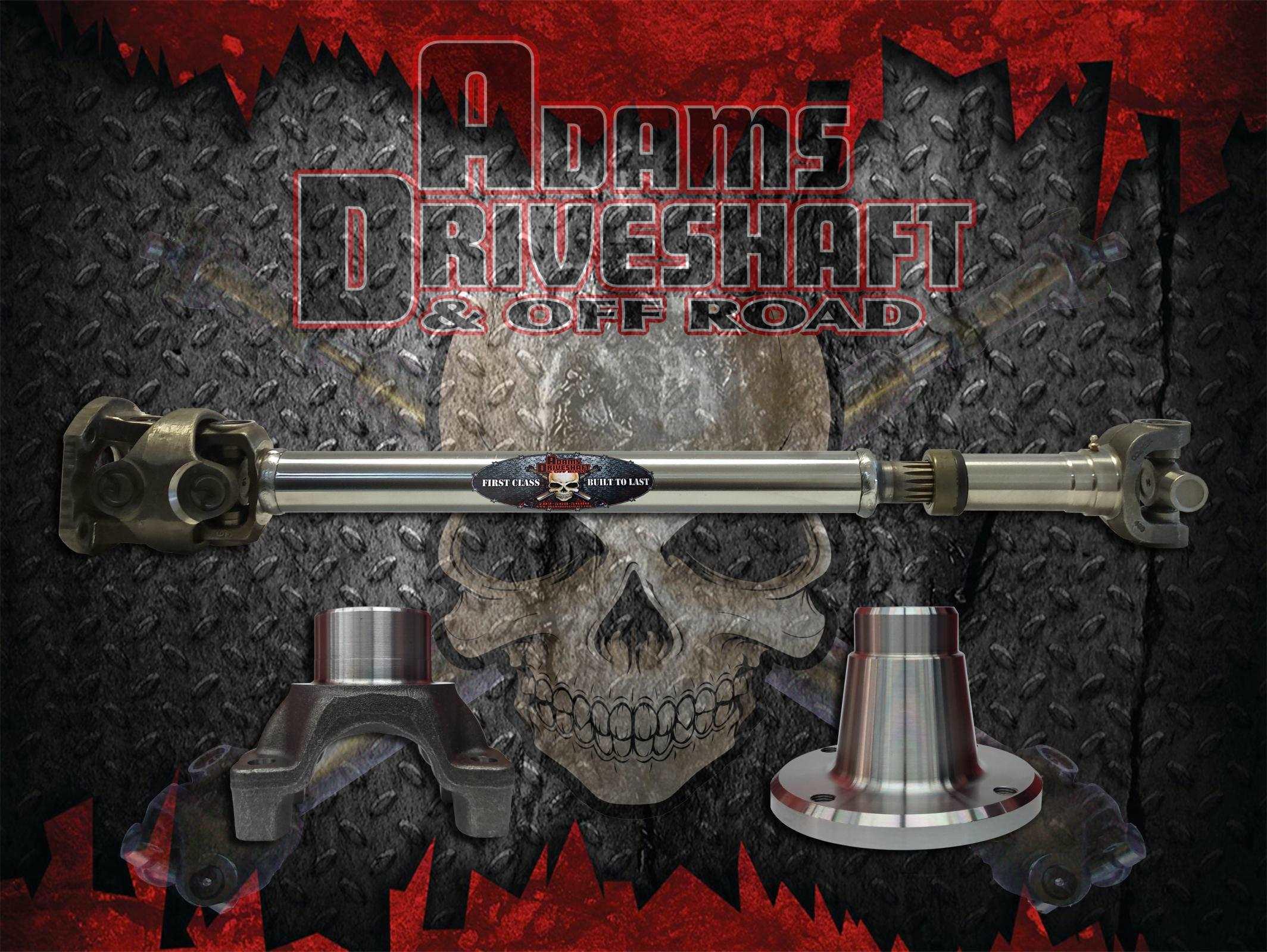 Adams driveshaft hot sale jk