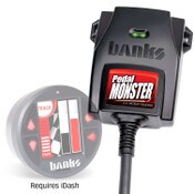 PedalMonster Throttle Sensitivity Booster for use with existing iDash and/or Derringer for 07-19 Ram 2500/3500 11-20 Ford F-Series 6.7L Banks Power
