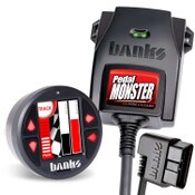 PedalMonster Throttle Sensitivity Booster with iDash SuperGauge for 07-19 Ram 2500/3500 11- 20 Ford F-Series 6.7L Banks Power
