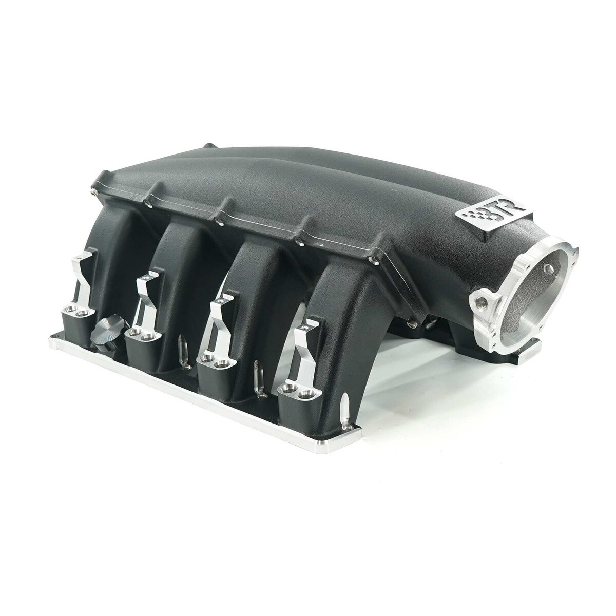 BTR TRINITY INTAKE MANIFOLD - HEMI 5.7/6.4 MID RUNNER - BLACK - DUAL ...