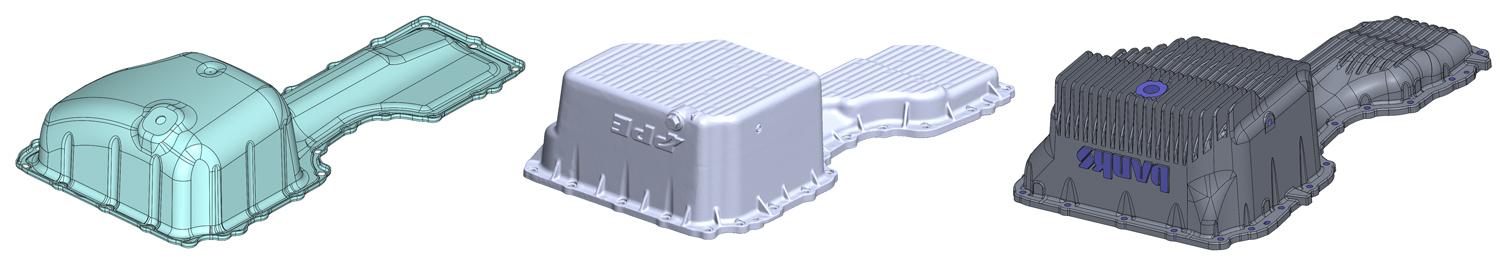 Banks CoolRunner Oil Pan, Technical Features, external