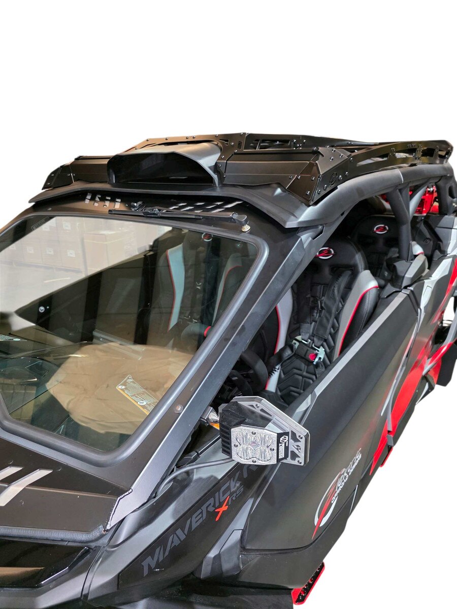 2024+ Can Am Maverick R Roof Rack (4 Seat) - Elektric Offroad - RQRRA0001