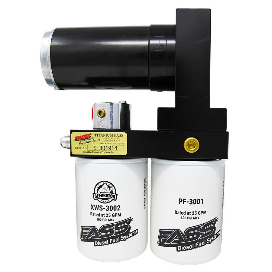 Fass Sticker FASS No Drop Series Fuel System for 2019-2020 Dodge RAM Cummins 6.7L ...