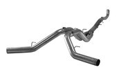 5.0 Inch Downpipe Back Dual Aluminized without Muffler 2017-2019 GM 2500/3500 6.6L Duramax L5P FLO PRO Exhaust