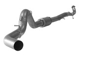 5.0 Inch Downpipe Back Single Stainless Steel with Muffler 2015.5-2016 GM 2500/3500 6.6L Duramax FLO PRO Exhaust