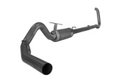 4 Inch Turbo Back Single Stainless Steel With Muffler 99-03 Ford 7.3L F250/F350 Powerstroke FLO PRO Performance Exhaust