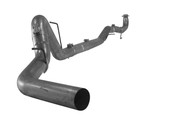 4.0 Inch Downpipe Back Single Stainless Steel without Muffler 2015.5-2016 GM 2500/3500 6.6L Duramax FLO PRO Exhaust