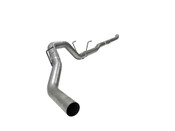 4.0 Inch Flex Pipe Back Single Stainless Steel without Muffler 2019 Dodge 2500/3500 6.7L Cummins FLO PRO Exhaust