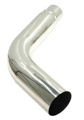 Vented Turn Out Tip Polished 304 Stainless Steel Exhaust Tip FLO PRO Performance Exhaust