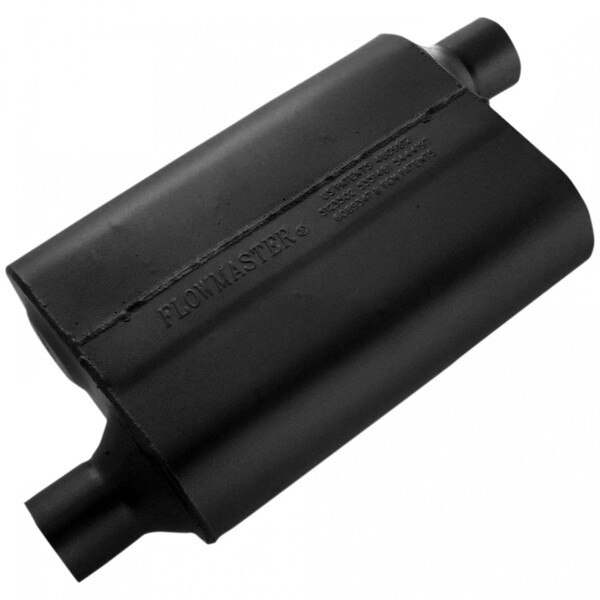 40 Series Chambered Muffler 40 Series 2.25 Offset In 2.25 Offset Out ...
