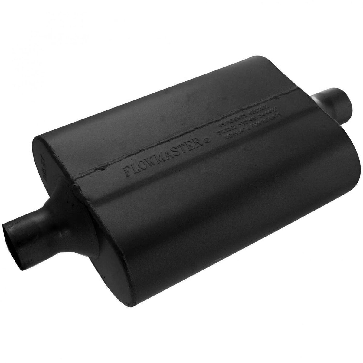 40 Series Delta Flow Chambered Muffler 40 Delta Flow 2.00 Center In 2. ...
