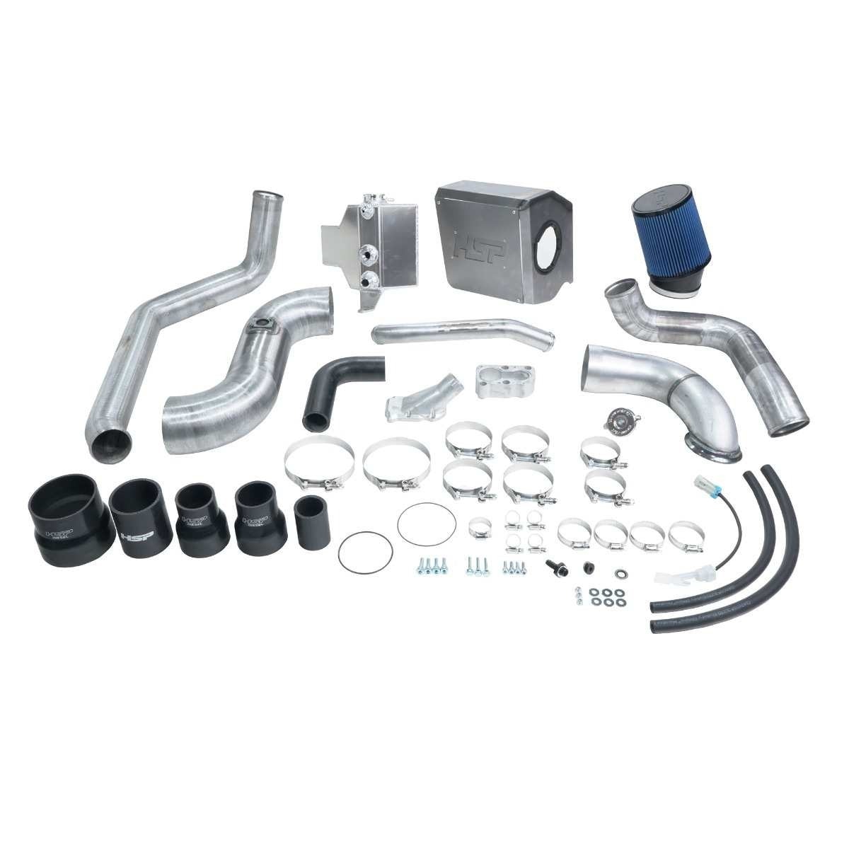 Deluxe No Bridge/Cold Side Bundle Kit For 2004.5-2005 Chevrolet/GMC-Raw - HSP Diesel - HSP-D-294-HSP