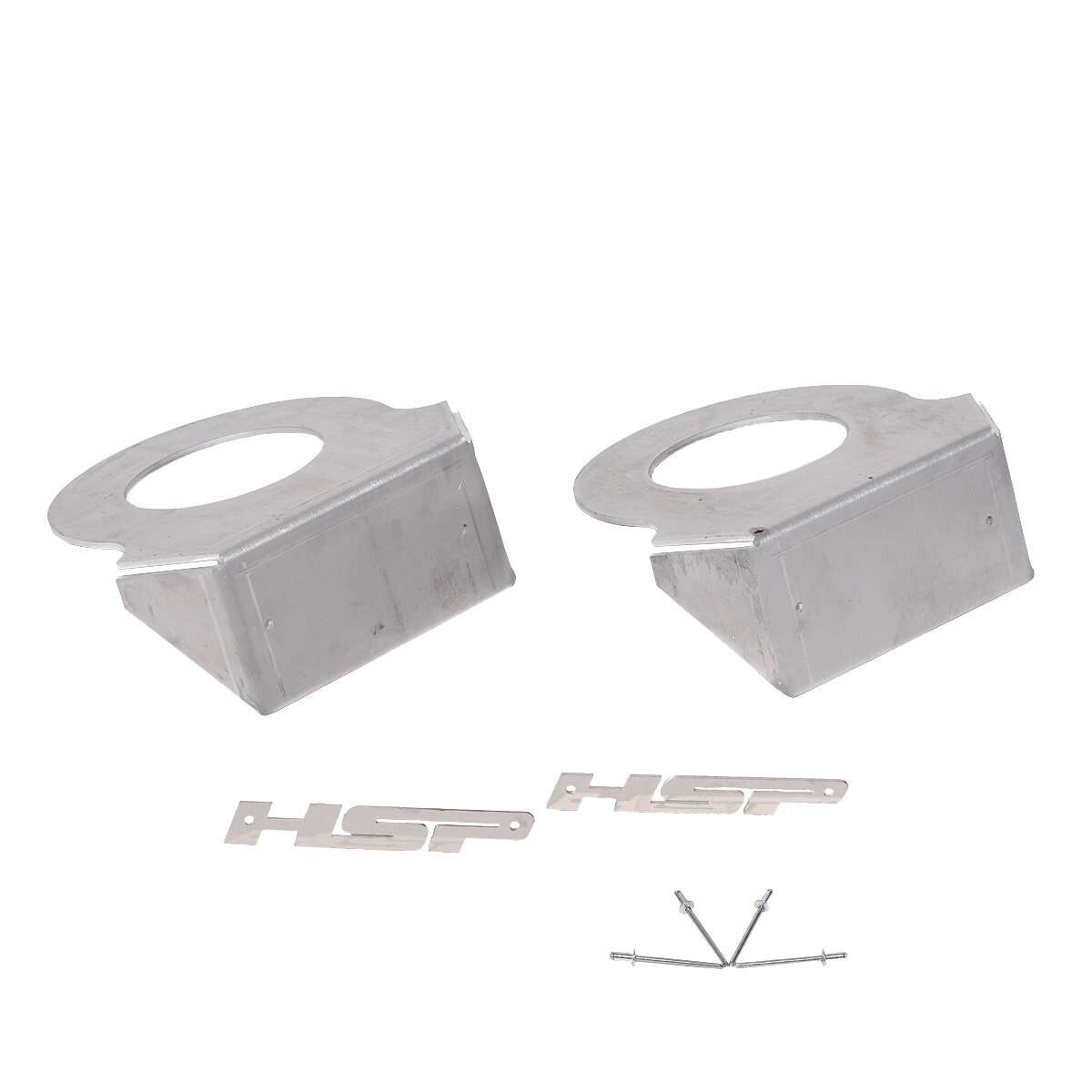 Coil Spring Show Plate For 06-22 Ford Powerstroke-Raw - HSP Diesel - HSP-P-037-HSP