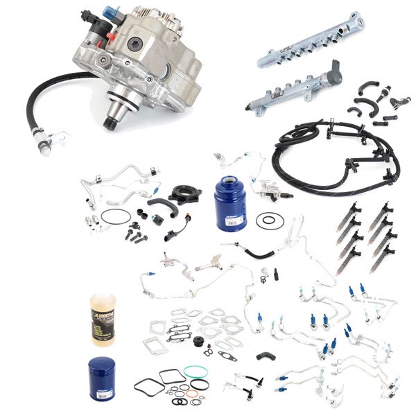 Fuel System Replacement Kit, New CP4 Pump, LML, Duramax | 2011 - 2016 ...