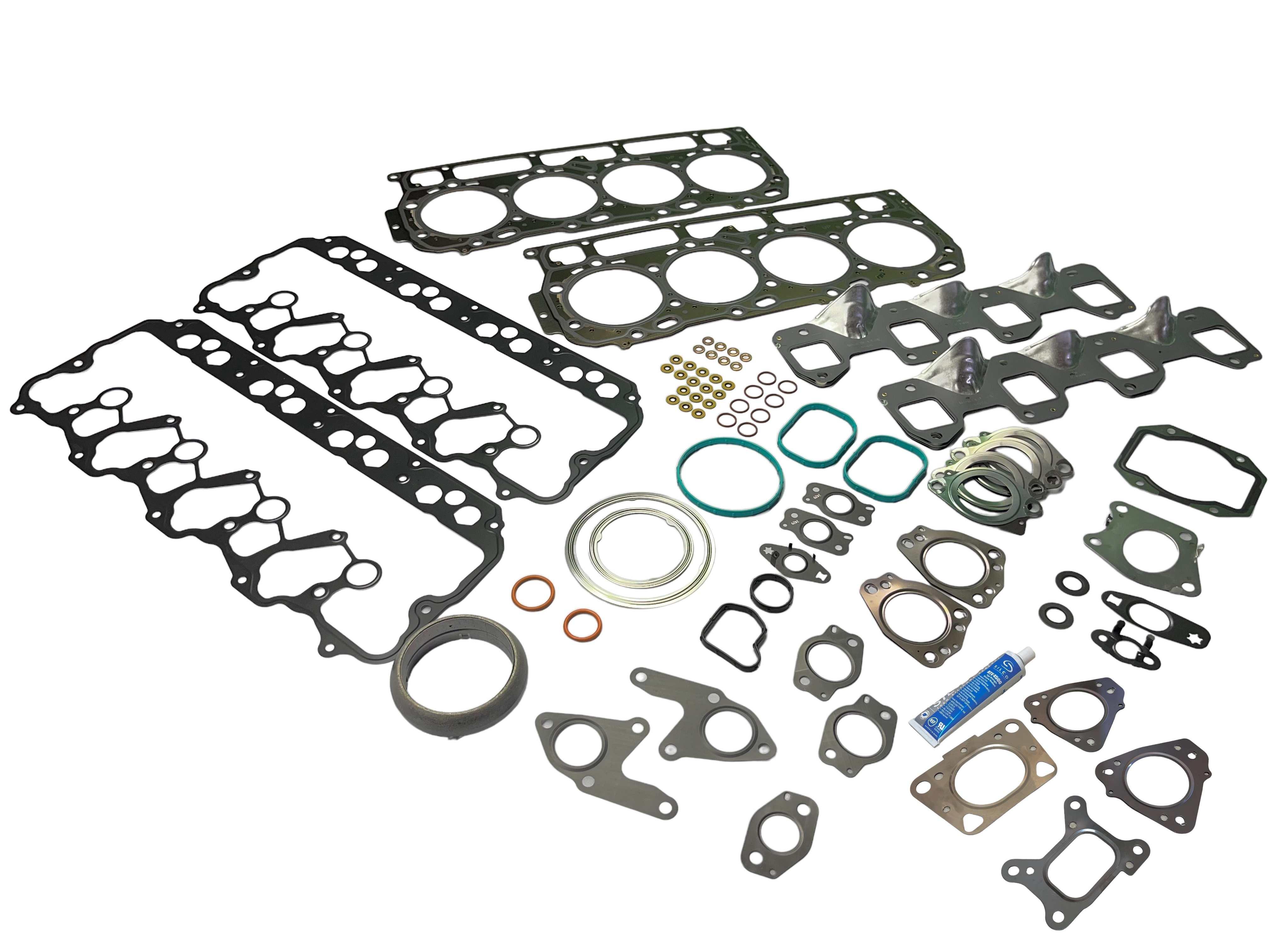 Duramax Head Gasket Kit - L5P, OEM Bolts, Grade C Head Gaskets - Merchant Automotive - 45061C
