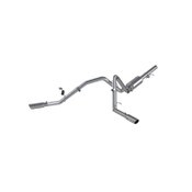 Cat Back Exhaust System Dual Split Side T409 Stainless Steel For 09-13 Silverado/Sierra 1500 4.8/5.3/6.0L RC/Extended Cab/Crew Cab MBRP