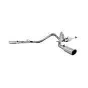 Cat Back Exhaust System Dual Split Side T409 Stainless Steel For 05-15 Toyota Toyota Tacoma MBRP