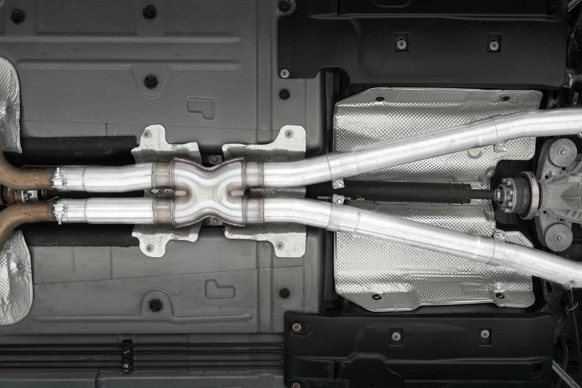3in. Cat Back; Dual Rear; Quad Tips - MBRP Exhaust - S7116AL