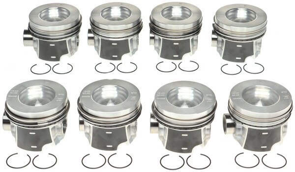 Engine Piston Set Of 1 - MAHLE - 224-4092WR