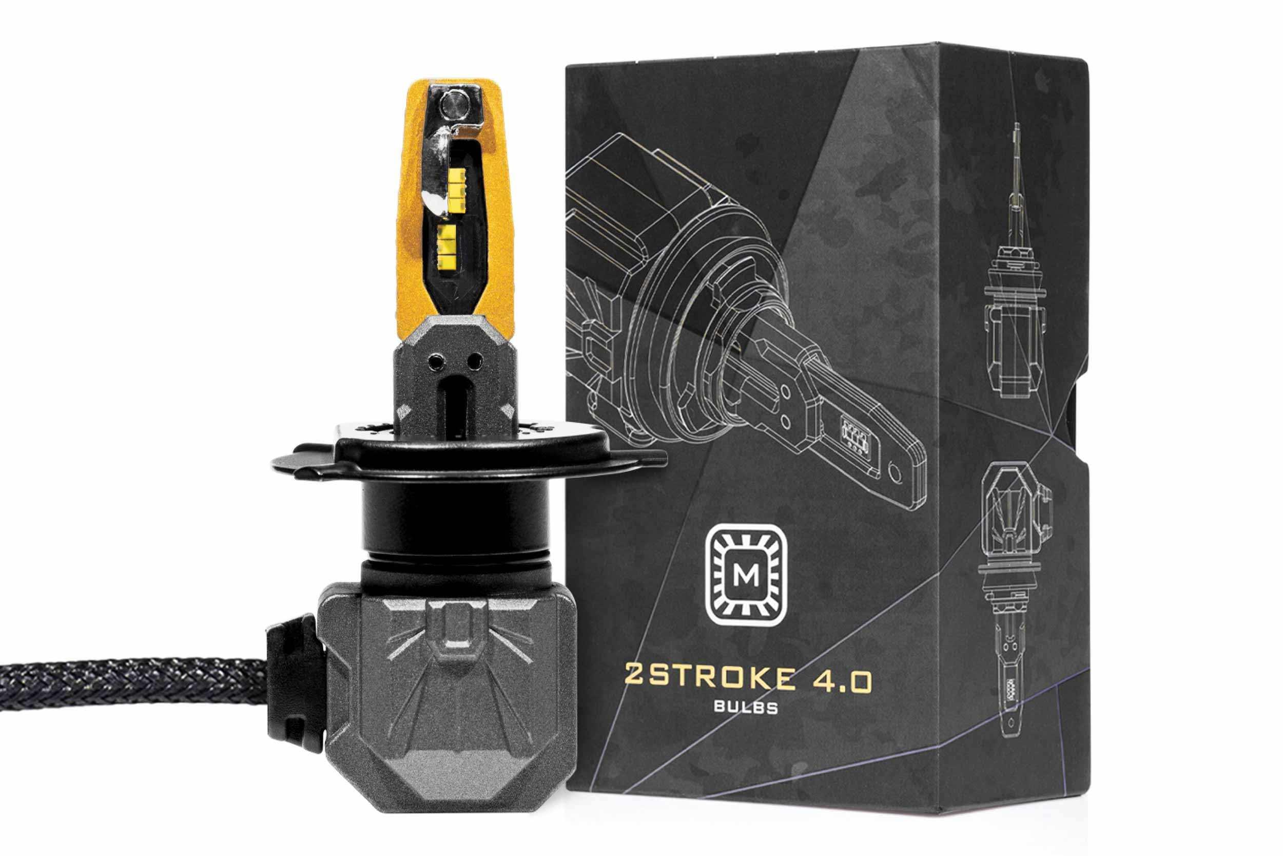 H4/9003: 2Stroke 4.0 LED Bulb (Each) - Morimoto - LED2060