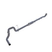 4" Turbo Back,Race System, no bungs, with muffler, AL