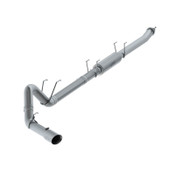 4" Down Pipe Back, Race System, without bungs, without muffler, - SLM Series
