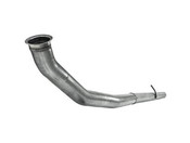 4" Down pipe, Race Pipe, without bungs, AL