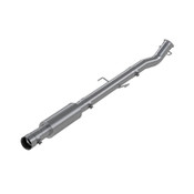 4" Race Pipe without bungs, with muffler AL