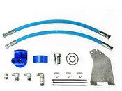 Remote Oil Filter Kit For 10-17 Dodge RAM 2010-2017 6.7L Cummins Engine with Filter thread of 1 inch X 16 UN Pacbrake