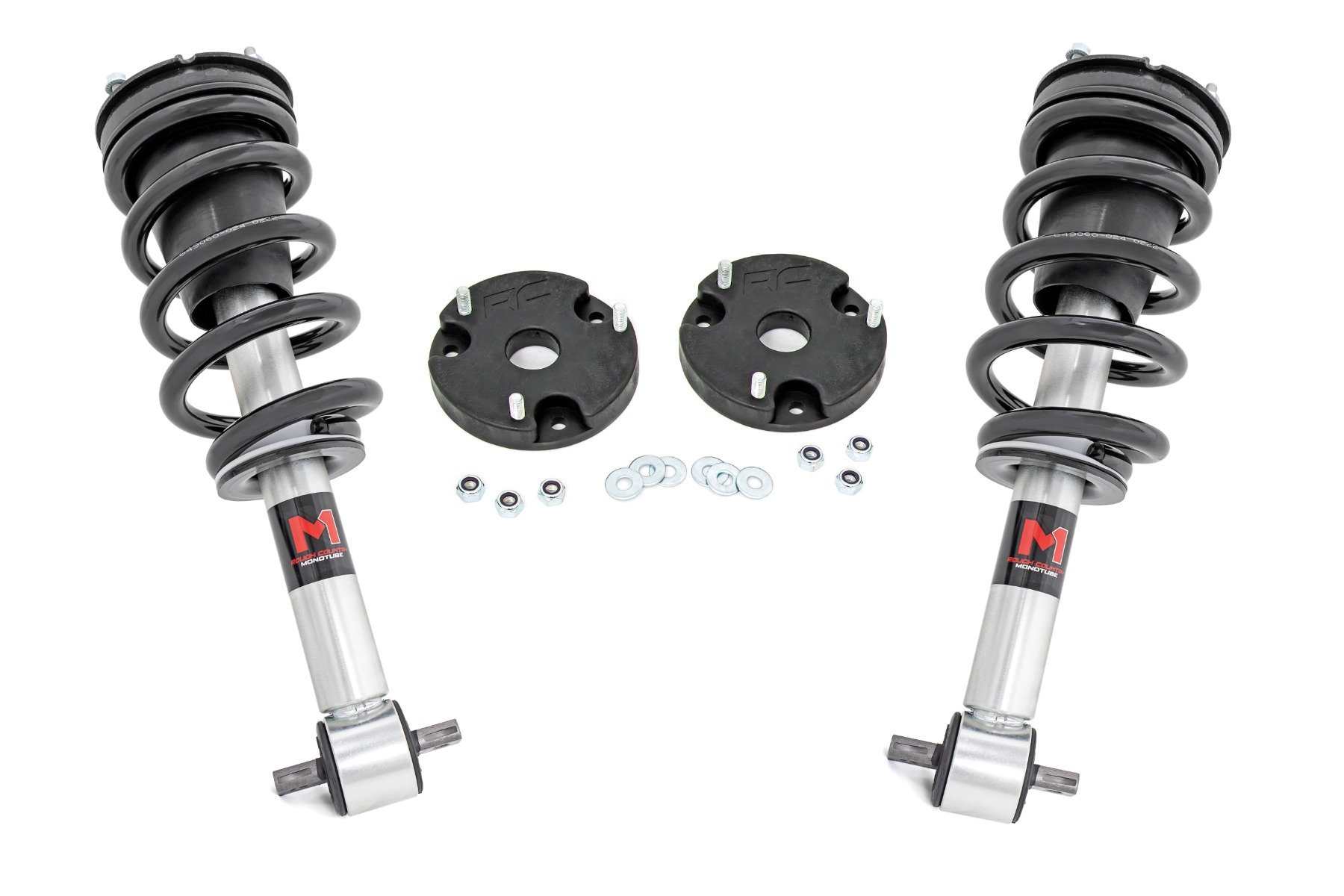 2 Inch Lift Kit - M1 Struts - Chevy/GMC Tahoe/Yukon XL 1500 4WD (2021-2025) - Rough Country - 11240