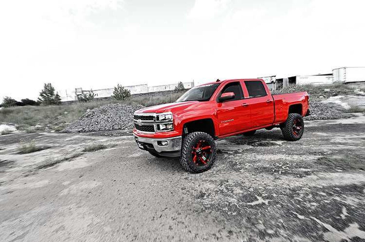 7 Inch Lift Kit - Bracket - M1 Struts/M1 - Chevy/GMC 1500 (14-16 ...