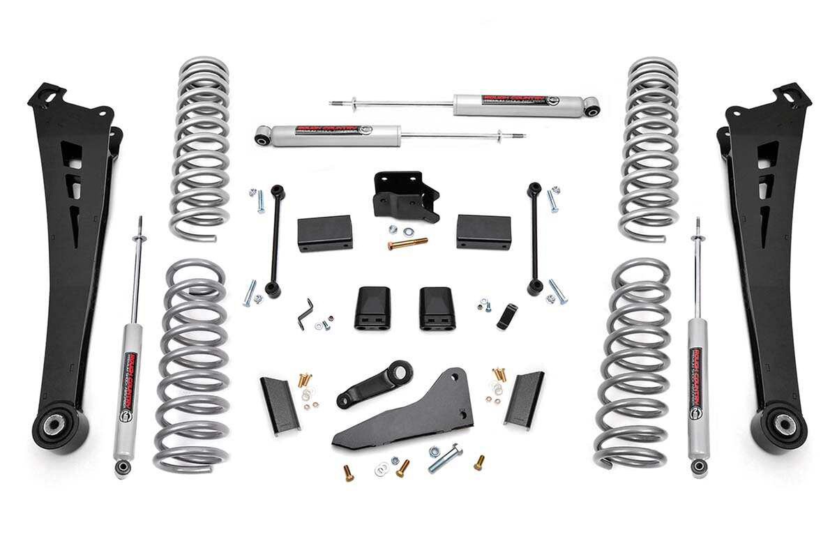 Coil Rams Lifting 5 Inch Lift Kit - Diesel - Dual Rate Coils - Ram 2500 4WD (2014-2018 ...