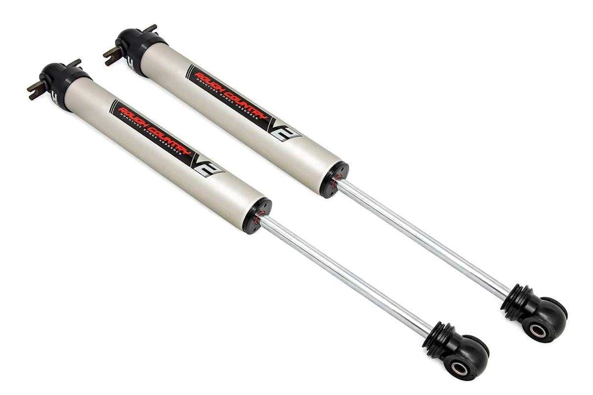 97-06 Jeep Wrangler TJ V2 Rear Monotube Shocks Pair 3.5-6 Inch