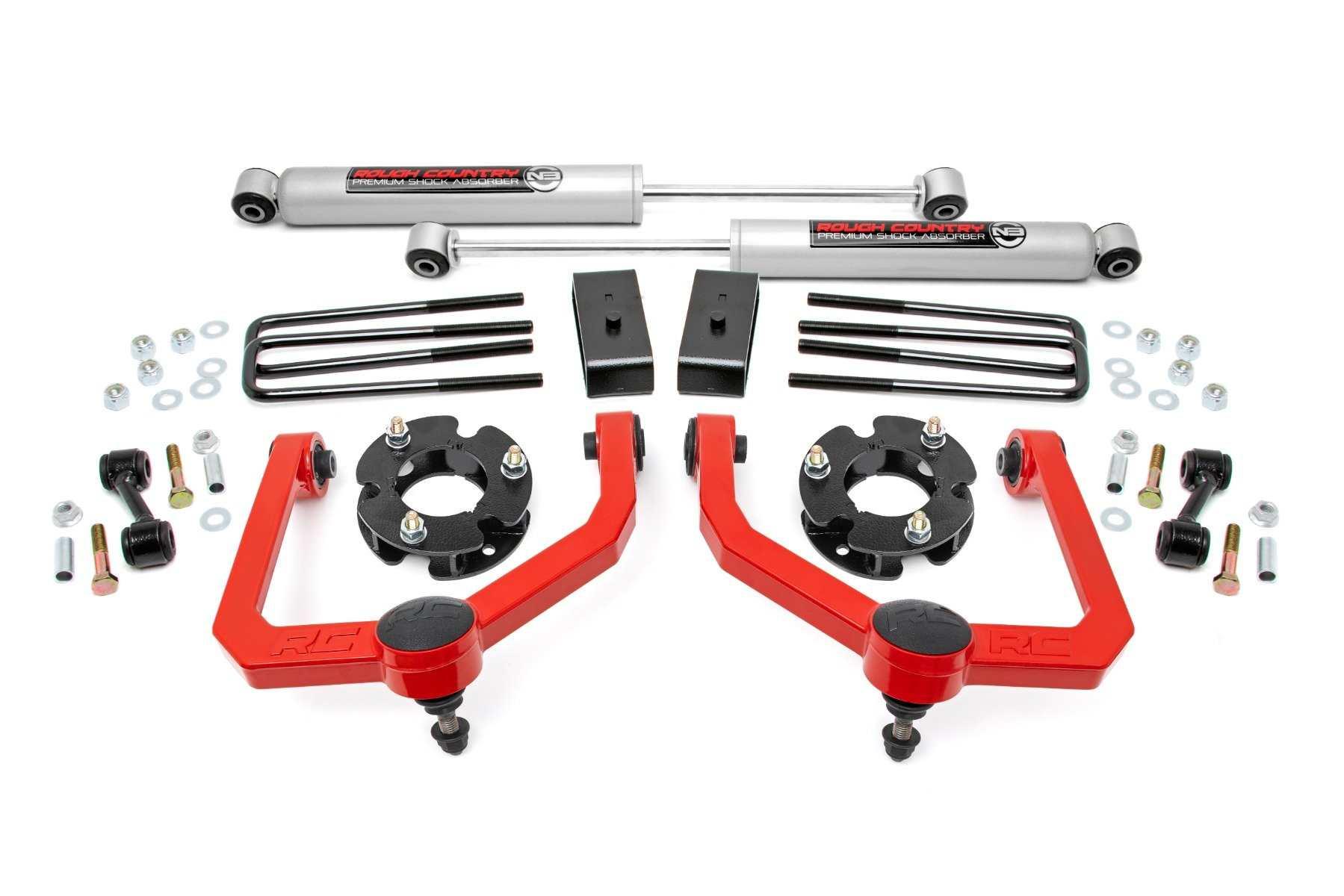 3 Inch Lift Kit - N3 Shocks - Nissan Titan 2WD/4WD (2004-2024