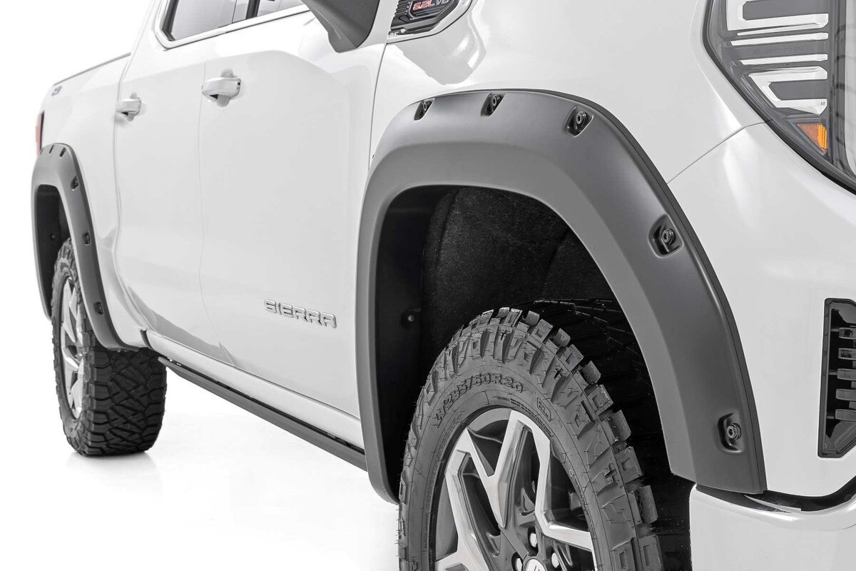 Pocket Fender Flares - GPA Dark Slate - GMC Sierra 1500 2WD/4WD (2019 ...