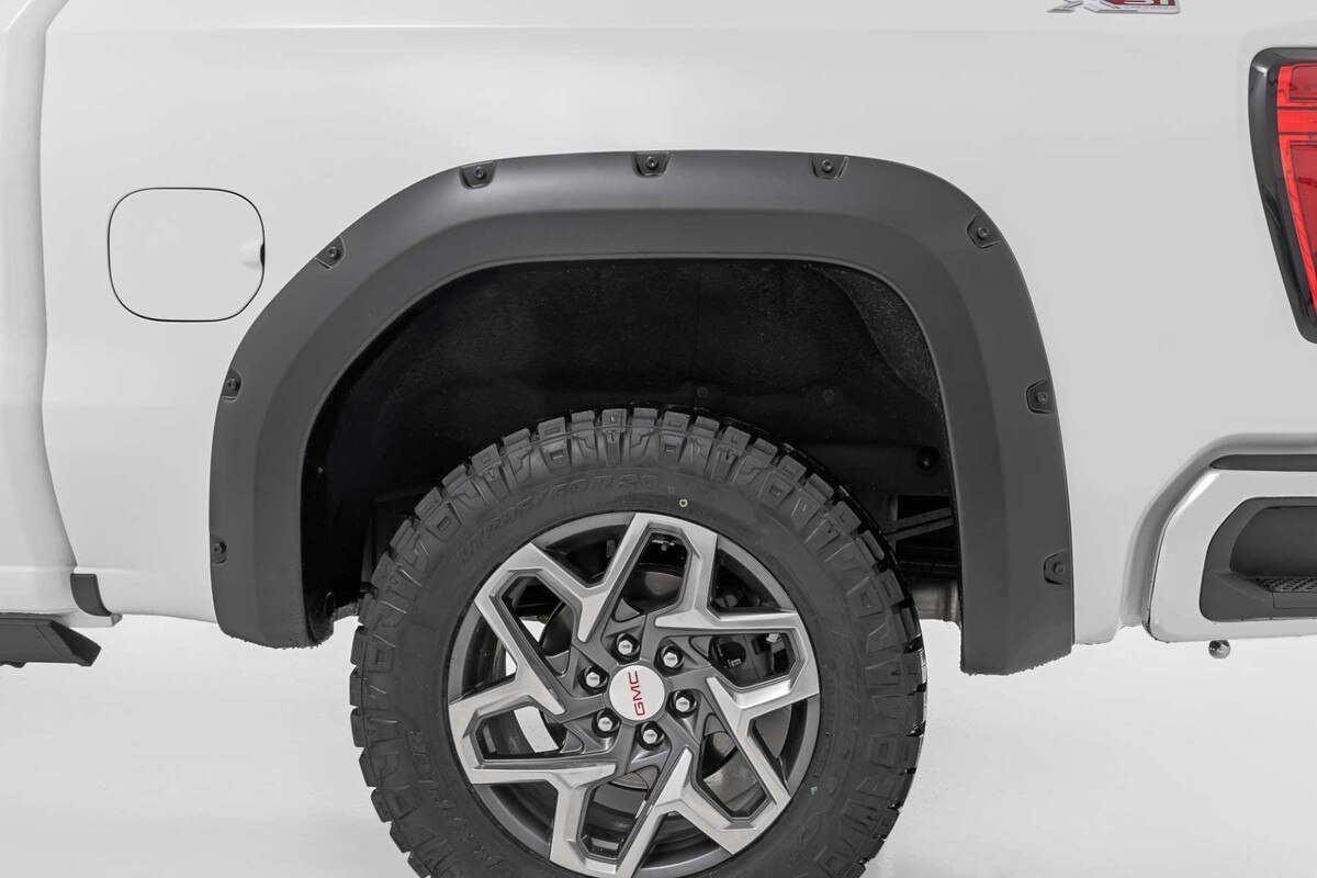 Pocket Fender Flares - GPA Dark Slate - GMC Sierra 1500 2WD/4WD (2019 ...