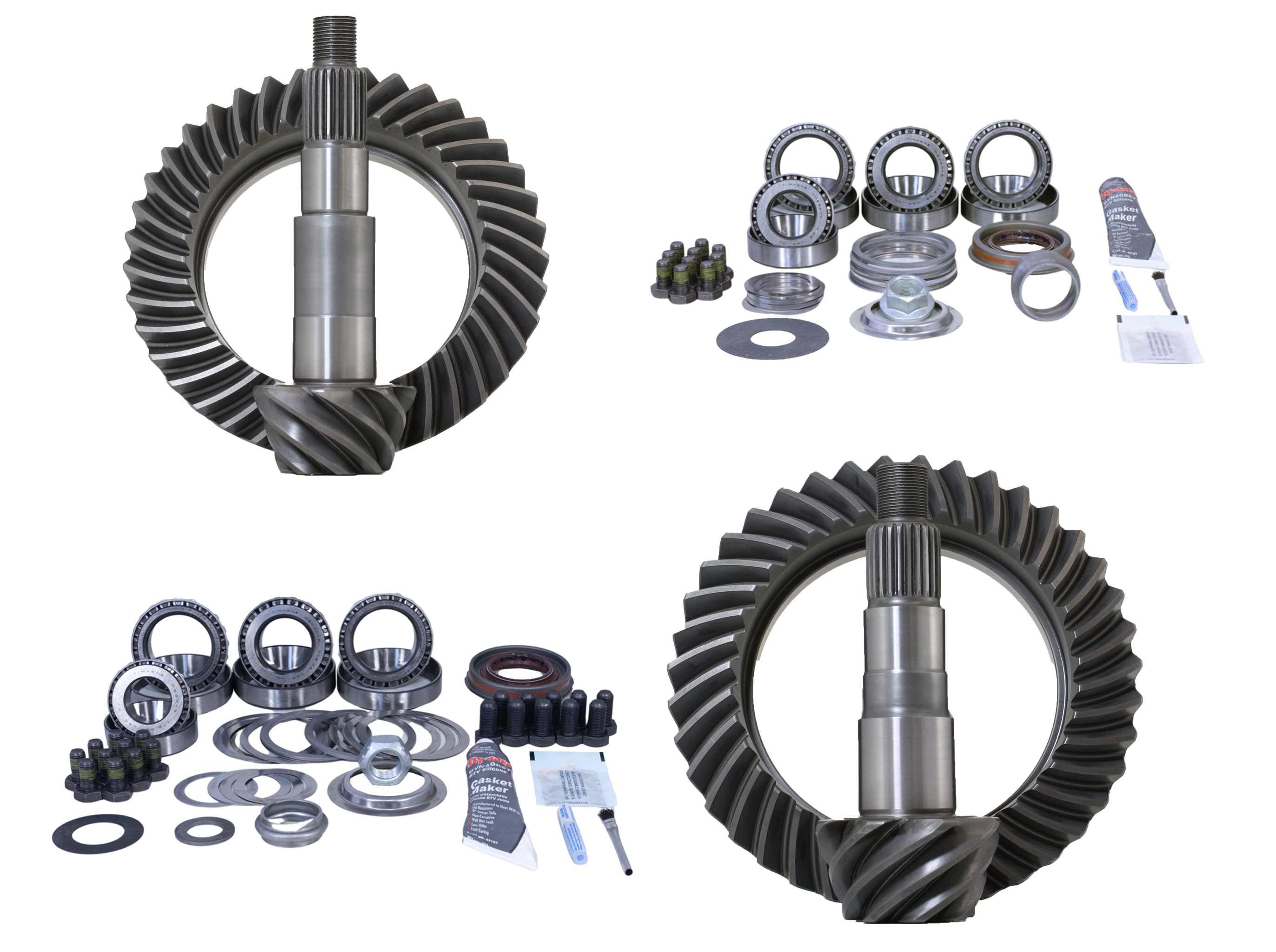 Jeep Wrangler TJ and Grand Cherokee Dana 35 Rear 5.13 Ratio Timken Bearing Gear Package Revolution Gear