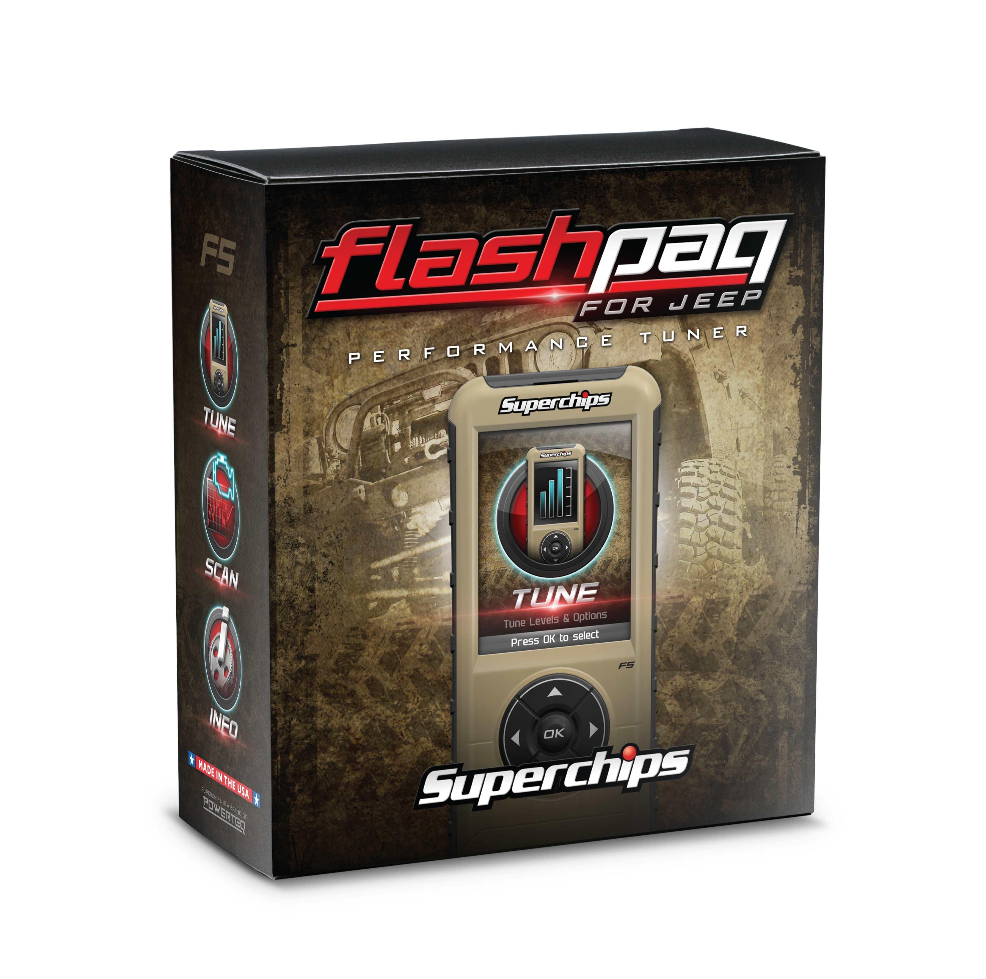 Jeep (3.6, 3.8, 4.0, 4.7, 5.2, 5.7) Vehicle Tuning Flash Tool